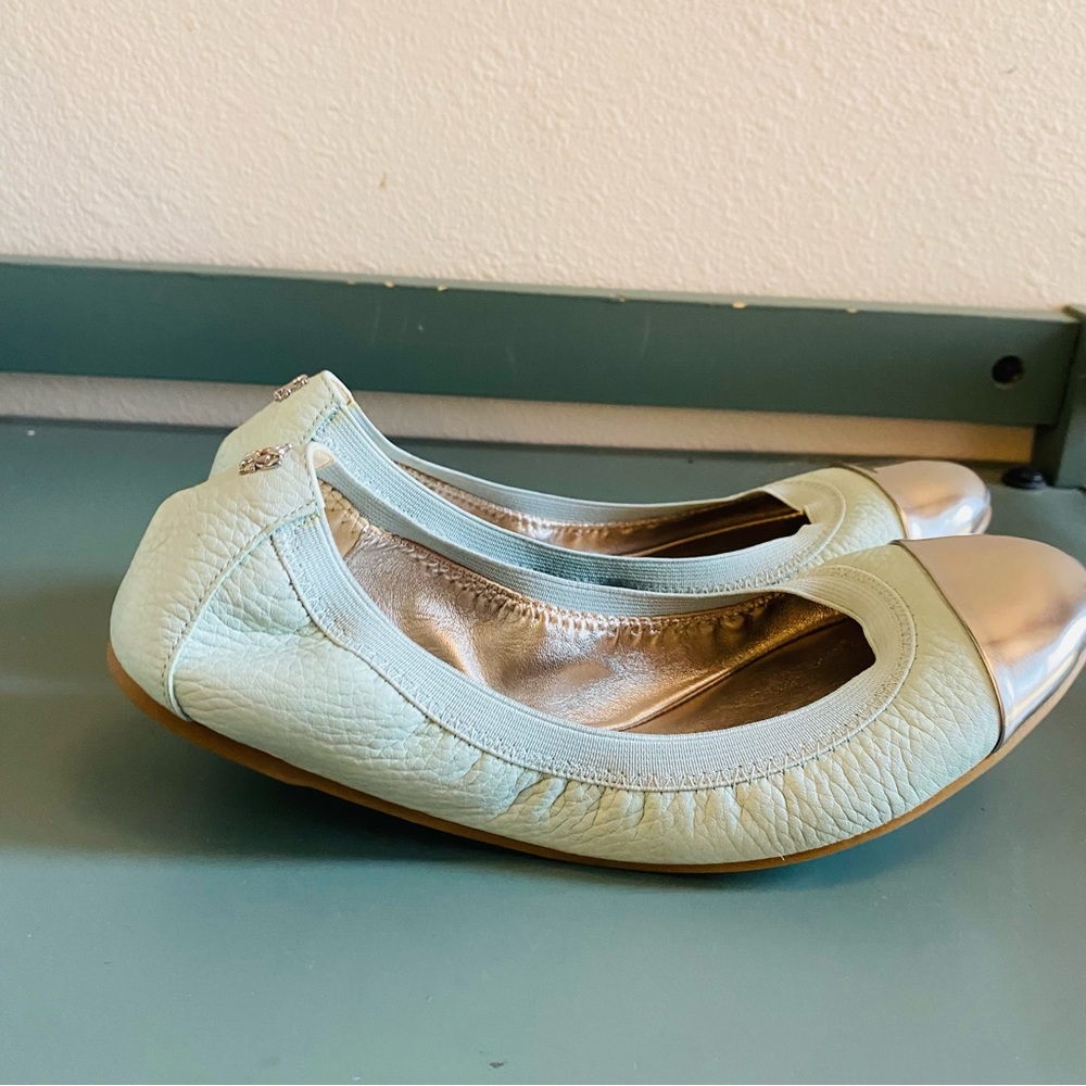 Coach Mint Green Ballet Dalia Silver Cap Toe 7 - Picture 6 of 9